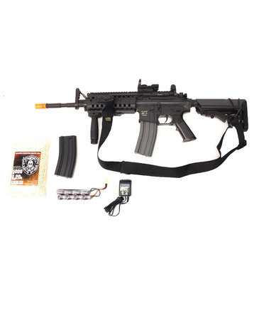 ASG ASG M4 SIR electric rifle Warfighter package, black