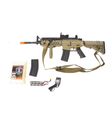 ASG ASG M4 SIR electric rifle Warfighter package, tan