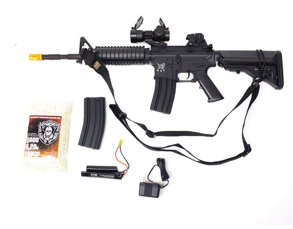 SRC SRC M4 SOPMOD warfighter package, black