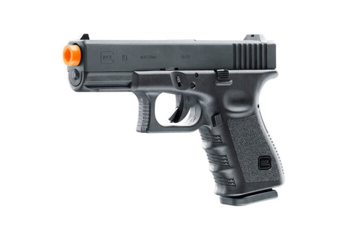 Umarex Elite Force GLOCK G19 GEN3 Green Gas Full Blowback Pistol by VFC Black