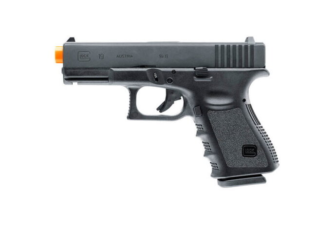 Umarex Elite Force GLOCK G19 GEN3 Green Gas Full Blowback Pistol by VFC Black