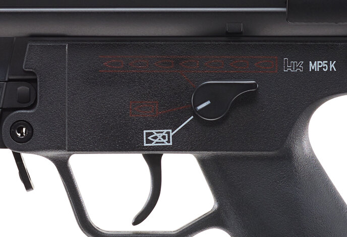 Umarex Elite Force H&K MP5K Electric Gun by CYMA