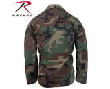 Rothco Ripstop BDU Shirt , Woodland (100% Cotton Rip-Stop)