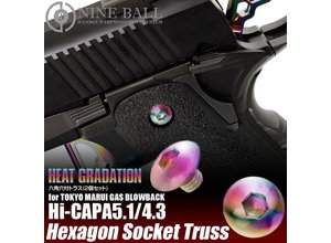 Nine Ball Nine Ball Hi Capa Grip Screws Heat Gradation