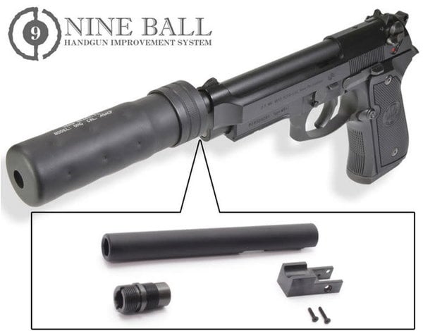 Nine Ball Nine Ball M9A1 / US M9 Non-Recoil Threaded SAS Barrel