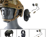 Unity SARA Sordin Adapters for Unity MARK Rail (compatible with PTS MTEK FLUX Helmet)