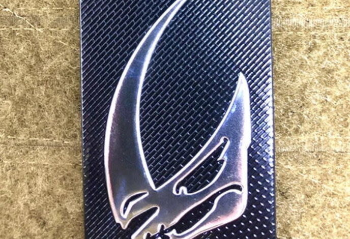 Tactical Outfitters Beskar Mudhorn Carbon Morale Patch