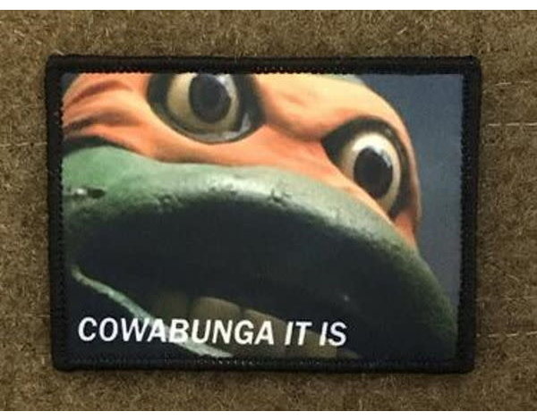 Tactical Outfitters Tactical Outfitters Cowabunga Morale Patch