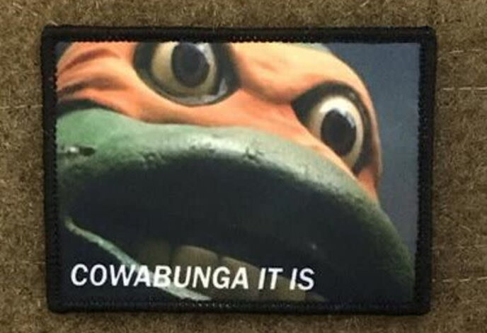 Tactical Outfitters Cowabunga Morale Patch
