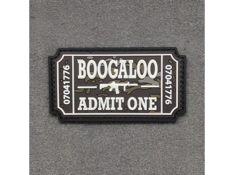 Tactical Outfitters Boogaloo Ticket Pvc Morale Patch Non Glow