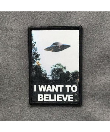 Tactical Outfitters Tactical Outfitters I Want to Believe Morale Patch