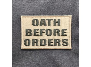 Tactical Outfitters Tactical Outfitters Oath Before Orders, Tan