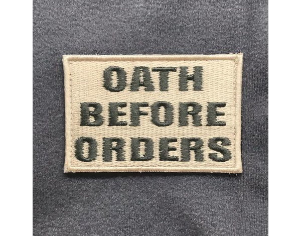 Tactical Outfitters Tactical Outfitters Oath Before Orders, Tan