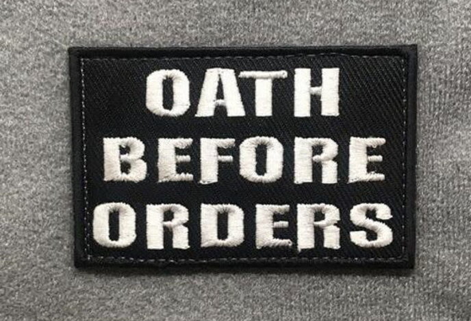 Tactical Outfitters Oath Before Orders, Swat
