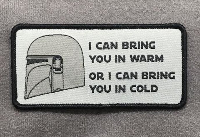 Tactical Outfitters Warm Or Cold Morale Patch