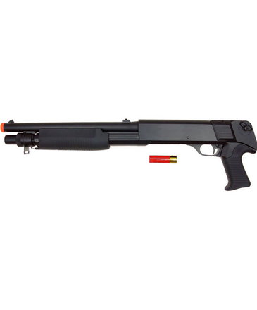 Double Eagle Double Eagle M56B Tri Burst No Stock Spring Shotgun Black