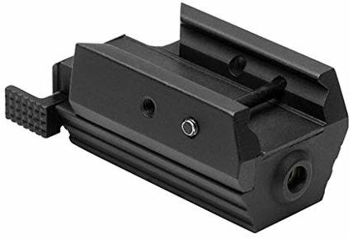 NCStar handgun red laser, weaver mount