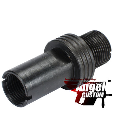 Angel Custom Angel Custom 12mm+ to 14mm- CNC Steel Adapter for KWA H&K MP7 GBB