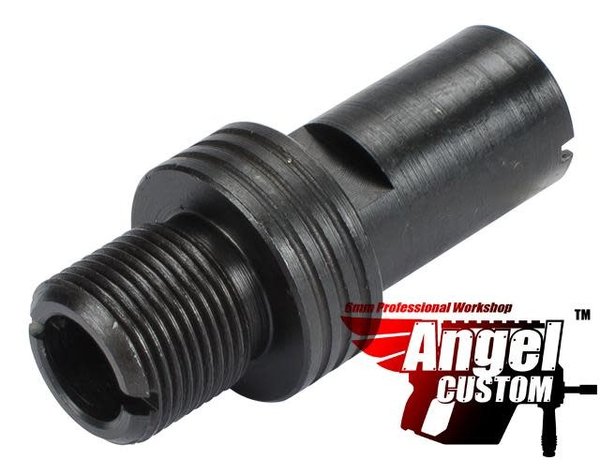 Angel Custom Angel Custom 12mm+ to 14mm- CNC Steel Adapter for KWA H&K MP7 GBB