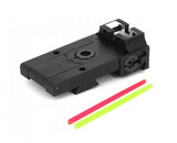 Airsoft Masterpiece Aluminum Rear Sight with Fiber for Hi Capa Infinity