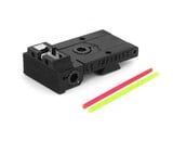 Airsoft Masterpiece Aluminum Rear Sight with Fiber for Hi Capa Infinity