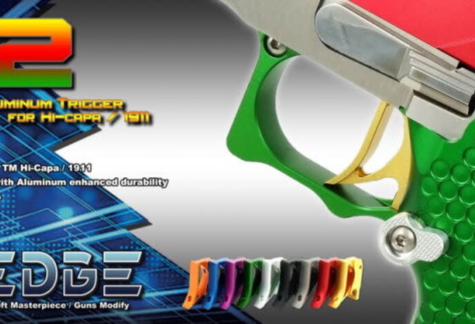 EDGE Custom Aluminum T2 Trigger for Hi CAPA / 1911