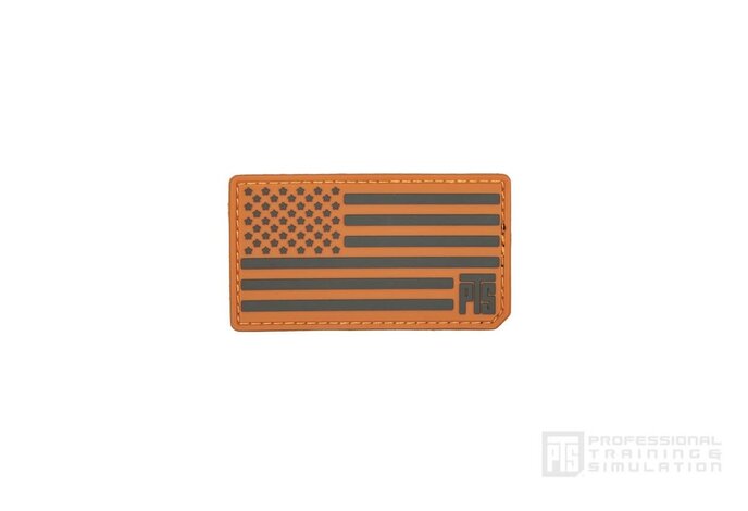 PTS Flag Patch PVC