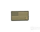 PTS Flag Patch PVC
