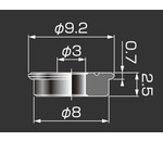 Prometheus Prometheus Sintered Alloy 8mm Bushings