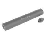 ASG ASG HUSH XL 14mm CCW Silencer with Sniper Rifle Thread Adapter
