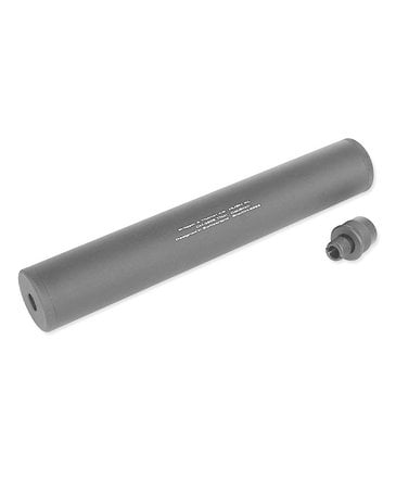 ASG ASG HUSH XL 14mm CCW Silencer w/ SR thread adapter