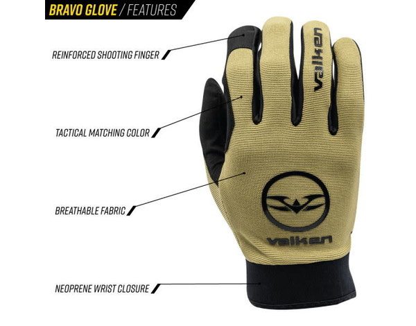 Valken Valken Bravo Full Finger Gloves