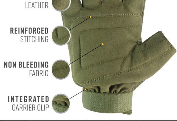 Valken Alpha Half Finger Gloves