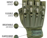 Valken Alpha Half Finger Gloves
