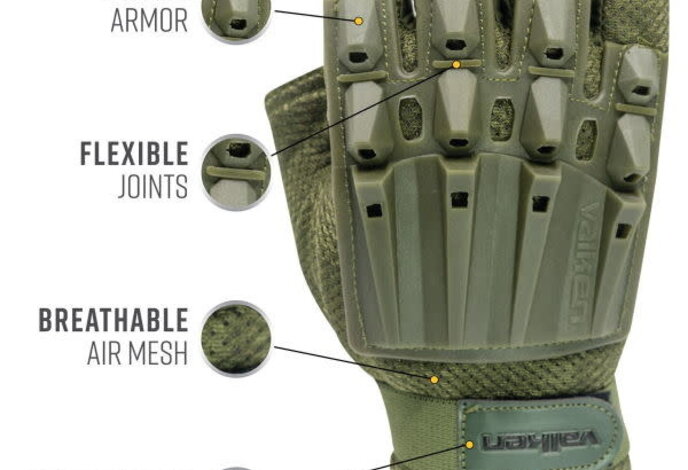 Valken Alpha Half Finger Gloves