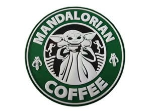 Tactical Outfitters Tactical Outfitters Mandalorian Coffee PVC Morale Patch