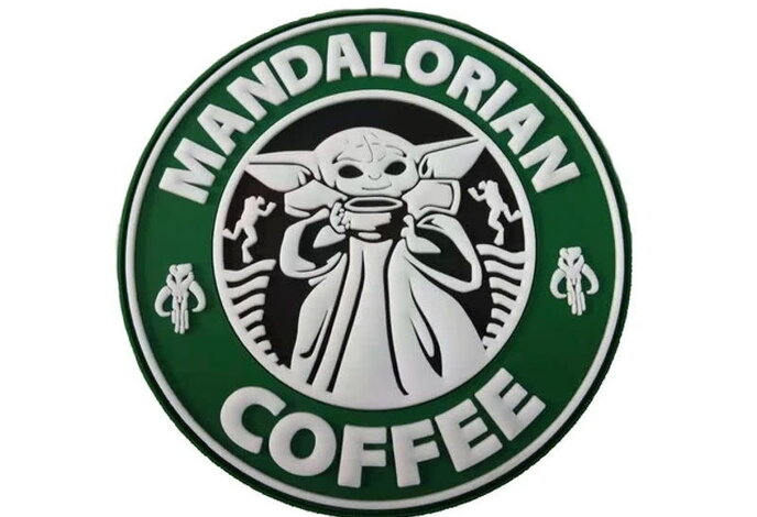 Tactical Outfitters Mandalorian Coffee PVC Morale Patch