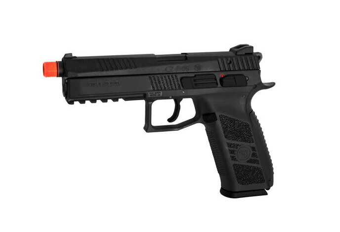 ASG CZ P-09 GBB with CO2 Magazine and 14mm CCW Threaded Barrel