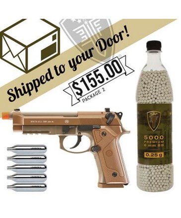Elite Force DROP SHIP SPECIAL - Beretta M9A3 C02 Pistol Package