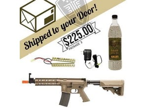 Elite Force DROP SHIP SPECIAL - EF M4 CQB AEG FDE Package