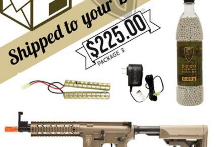 DROP SHIP SPECIAL - ELITE FORCE M4 CQB Electric Rifle FDE