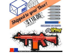 DROP SHIP SPECIAL - REKT OPFOUR CO2 Powered Foam Dart Rifle