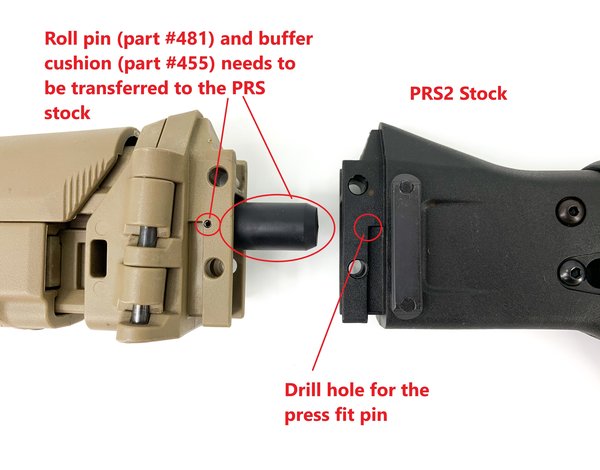 Magpul PTS Magpul PTS PRS2 stock (Masada)