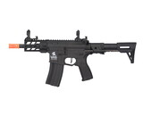 Lancer Tactical GEN2 M4 Enforcer Hybrid 4" Battle Hawk PDW Low FPS Nylon Polymer Rifle Black