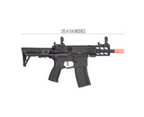 Lancer Tactical GEN2 M4 Enforcer Hybrid 4" Battle Hawk PDW Low FPS Nylon Polymer Rifle Black