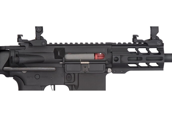 Lancer Tactical GEN2 M4 Enforcer Hybrid 4" Battle Hawk PDW Low FPS Nylon Polymer Rifle Black