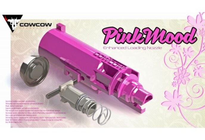 CowCow PinkMood Enhanced Loading Nozzle Set for TM Hi Capa / 1911