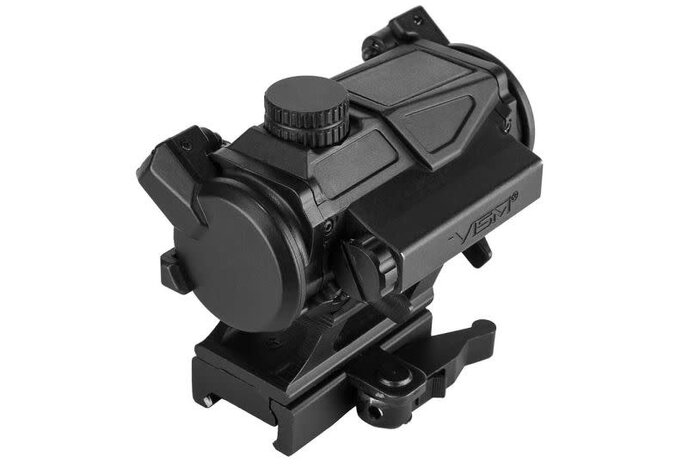 NcStar VISM SPD Solar Combat Red Dot Reflex Optic, Black