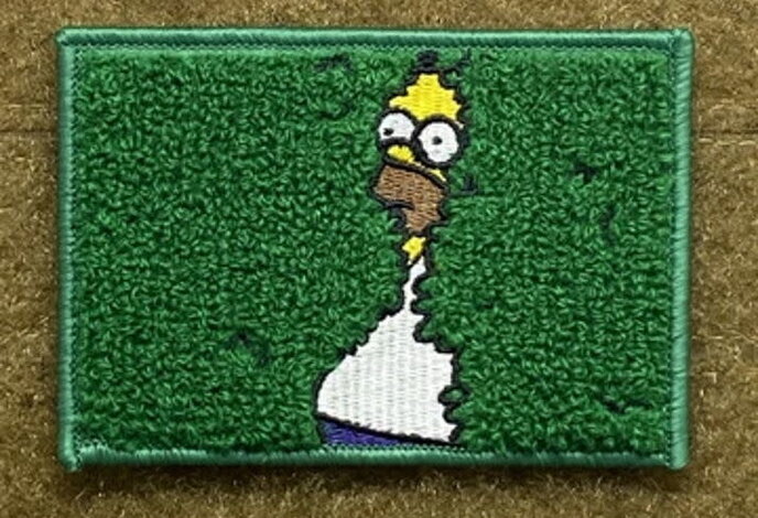 Tactical Outfitters Homer Into The Bushes Morale Patch