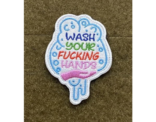 Tactical Outfitters Tactical Outfitters Wash Your Hands Morale Patch